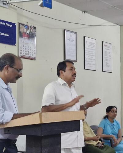 Hon. Chairman Sri. M. Mehboob inaugurates the Computer Training of Master Trainers at M. Dasan Institute of Technology (MDIT), Ulliyeri